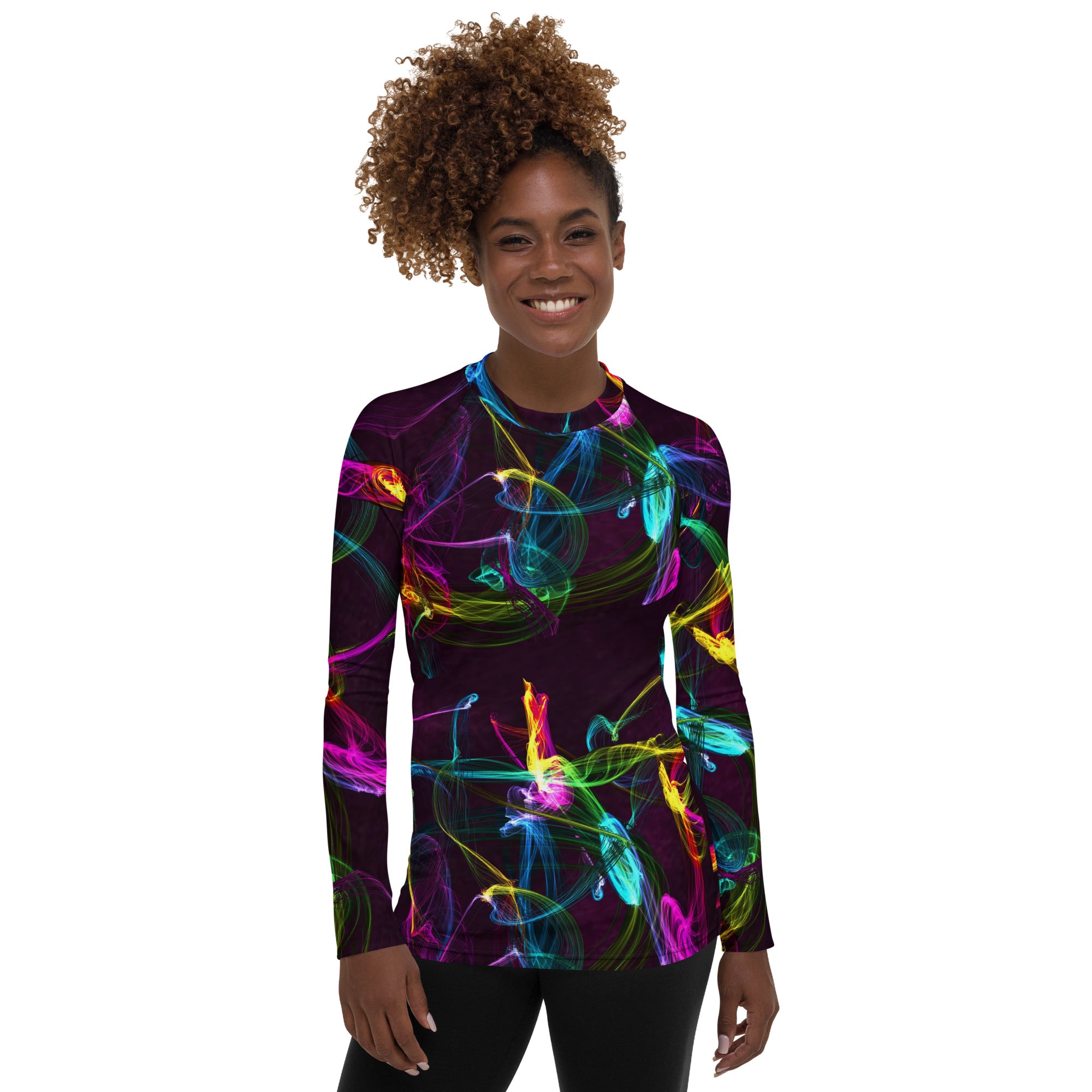 womens-long-sleeved-gym-top-running-top-yoga-top-rashh-guard-strobes-wickedyo3