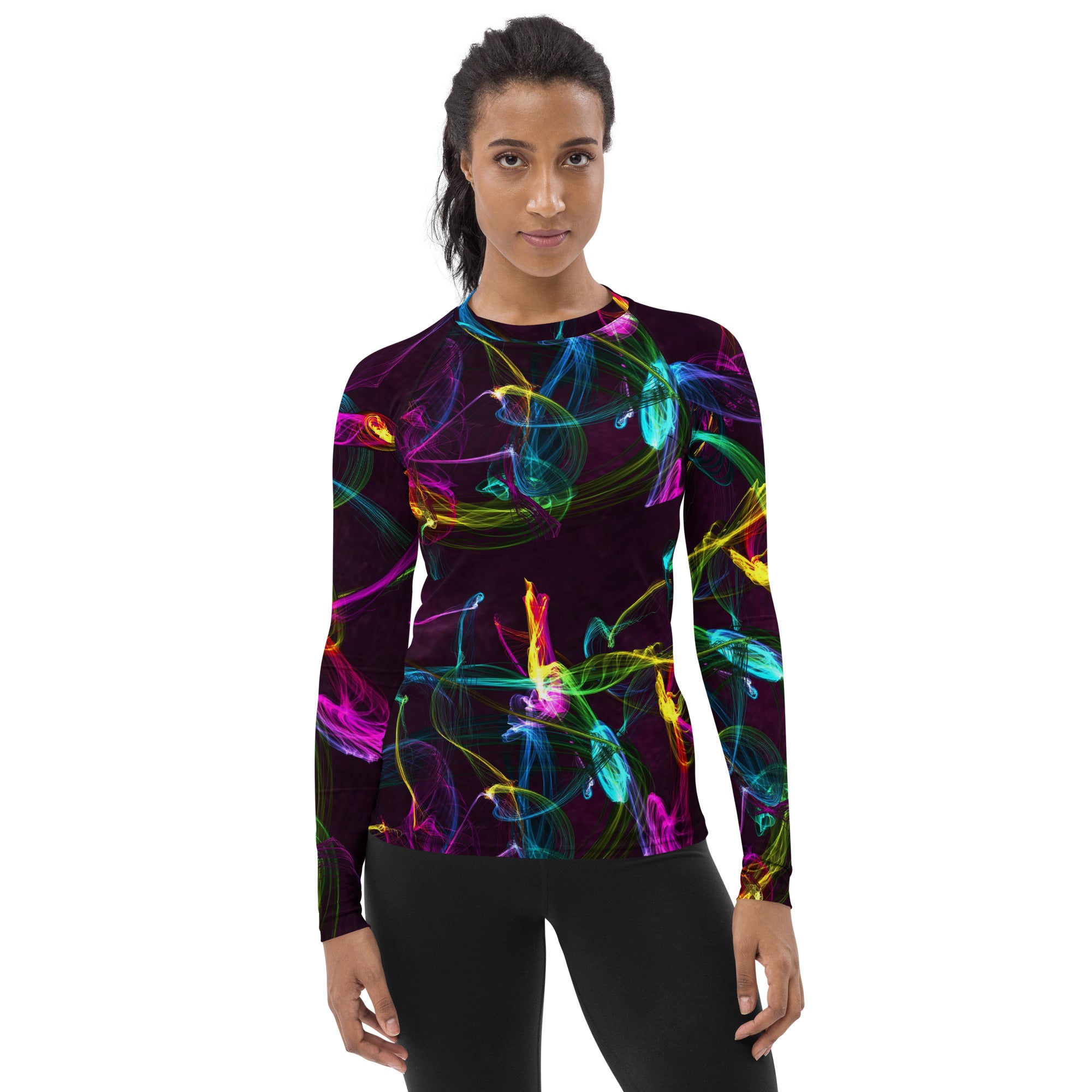 womens-long-sleeved-gym-top-running-top-yoga-top-rashh-guard-strobes-wickedyo4