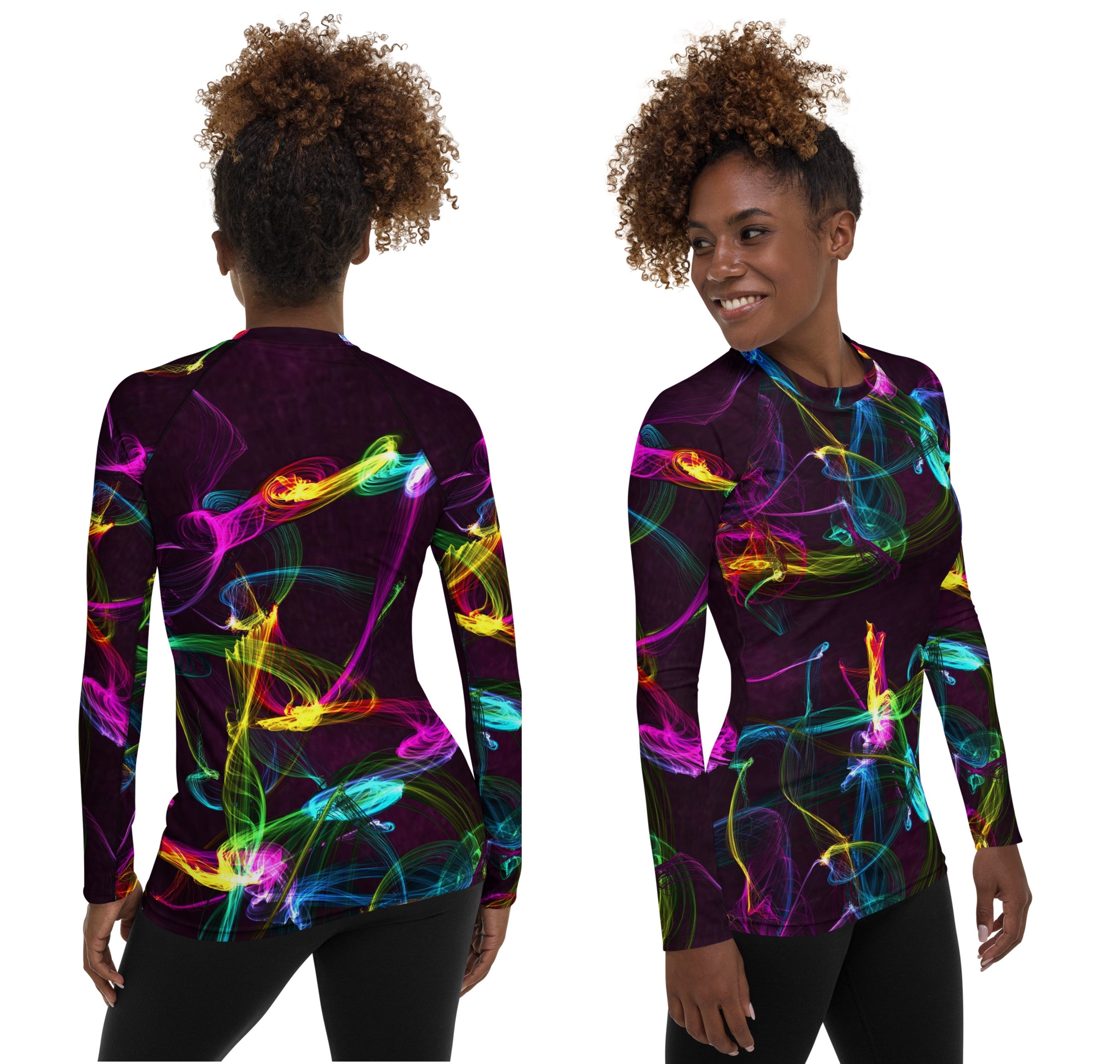womens-long-sleeved-gym-top-running-top-yoga-top-rashh-guard-strobes-wickedyo1a
